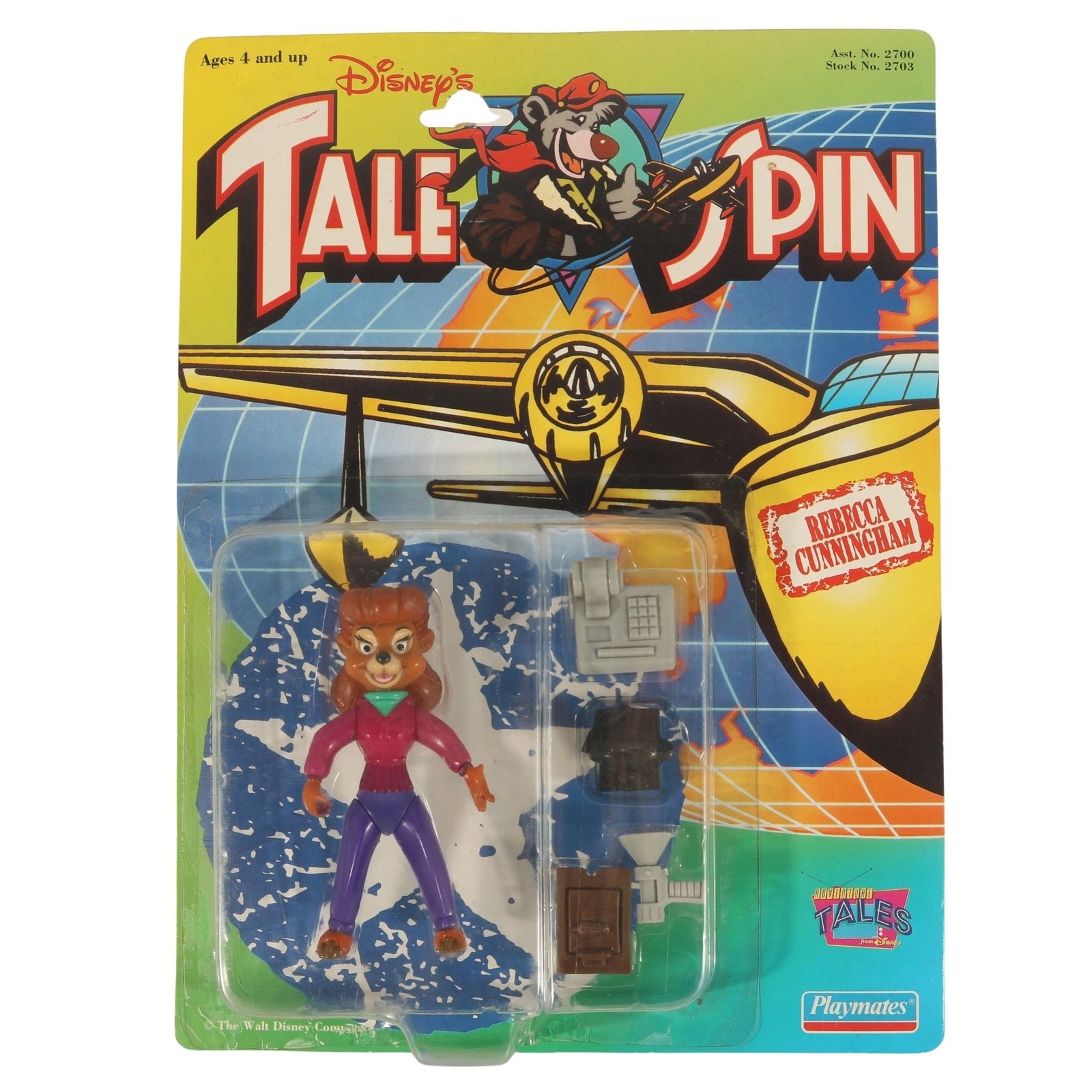 Rebecca Cunningham - Tale Spin / Käpt'n Balu - Playmates - MOC