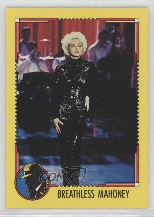 1990 Topps Dick Tracy Madonna senza fiato Mahoney #4 0w8
