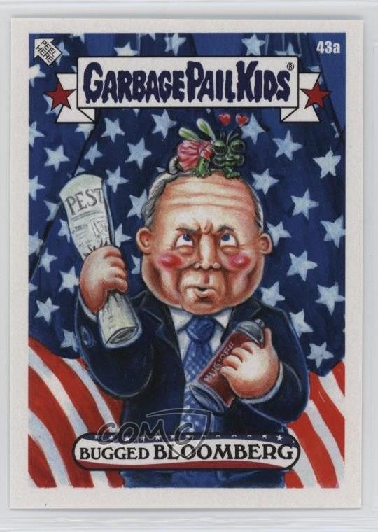 2020 Topps GPK National Convention /1199 Bugged Bloomberg #43a 11n6