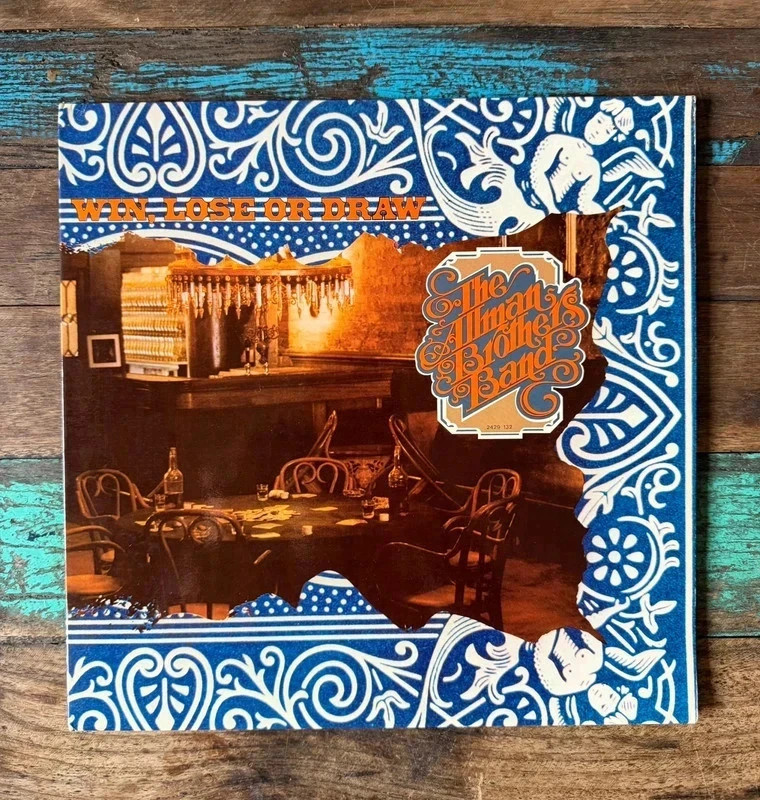 Vinyle 33T Allman Brothers band - Win lose or draw