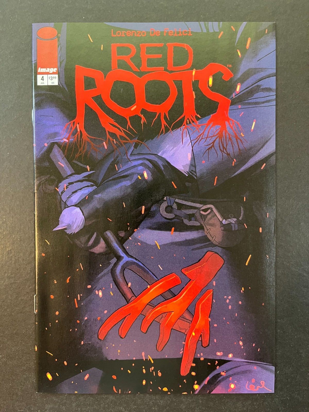 RADICI ROSSE #4 *NM O MEGLIO!* (IMMAGINE, 2026) LORENZO DE FELICI!  COPERTINA PRINCIPALE!