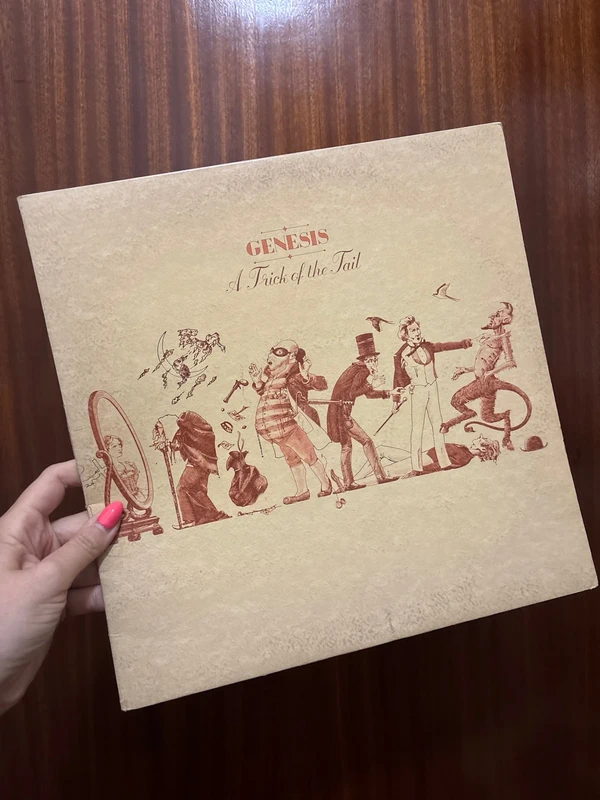 Genesis – A Trick of the Tail (1976) Vinile LP Prima Stampa ITA Completo EX/NM