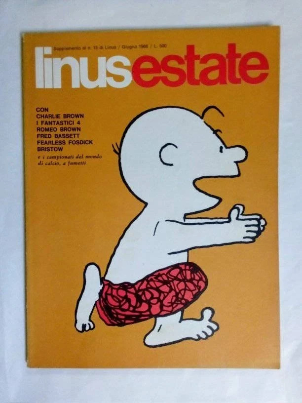 LINUS ESTATE 1966 CON PRIMA APPARIZIONE DEI FANTASTICI QUATTRO IN ITALIA