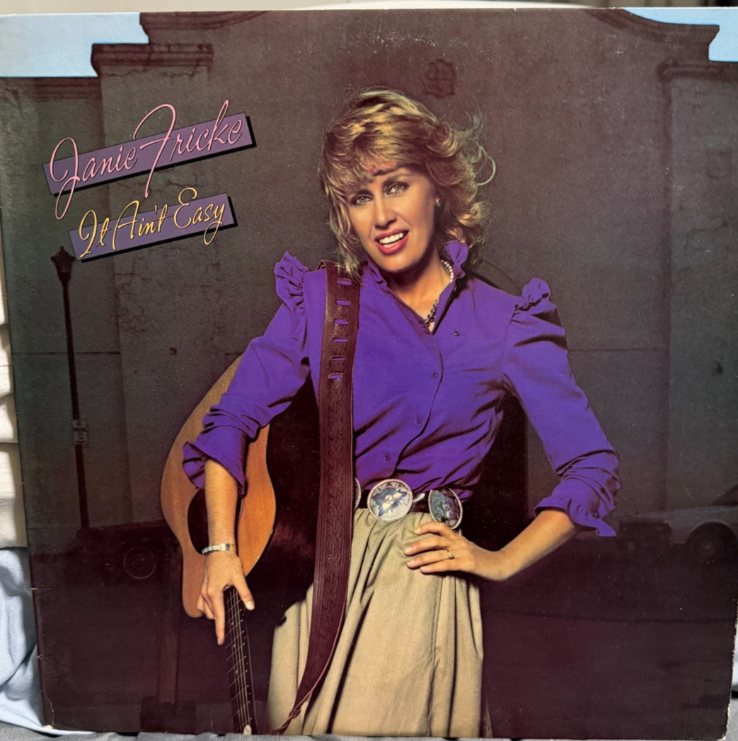 Janie Frickie - It Ain't Easy Vinyl LP 1982 Columbia Records NM/VG+/VG+