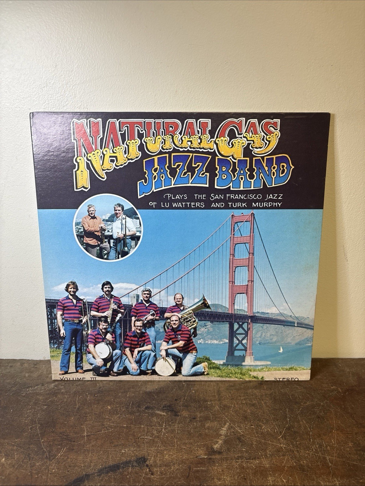 Natural Gas Jazz Band, Volume Three - San Francisco Jazz - Private Press