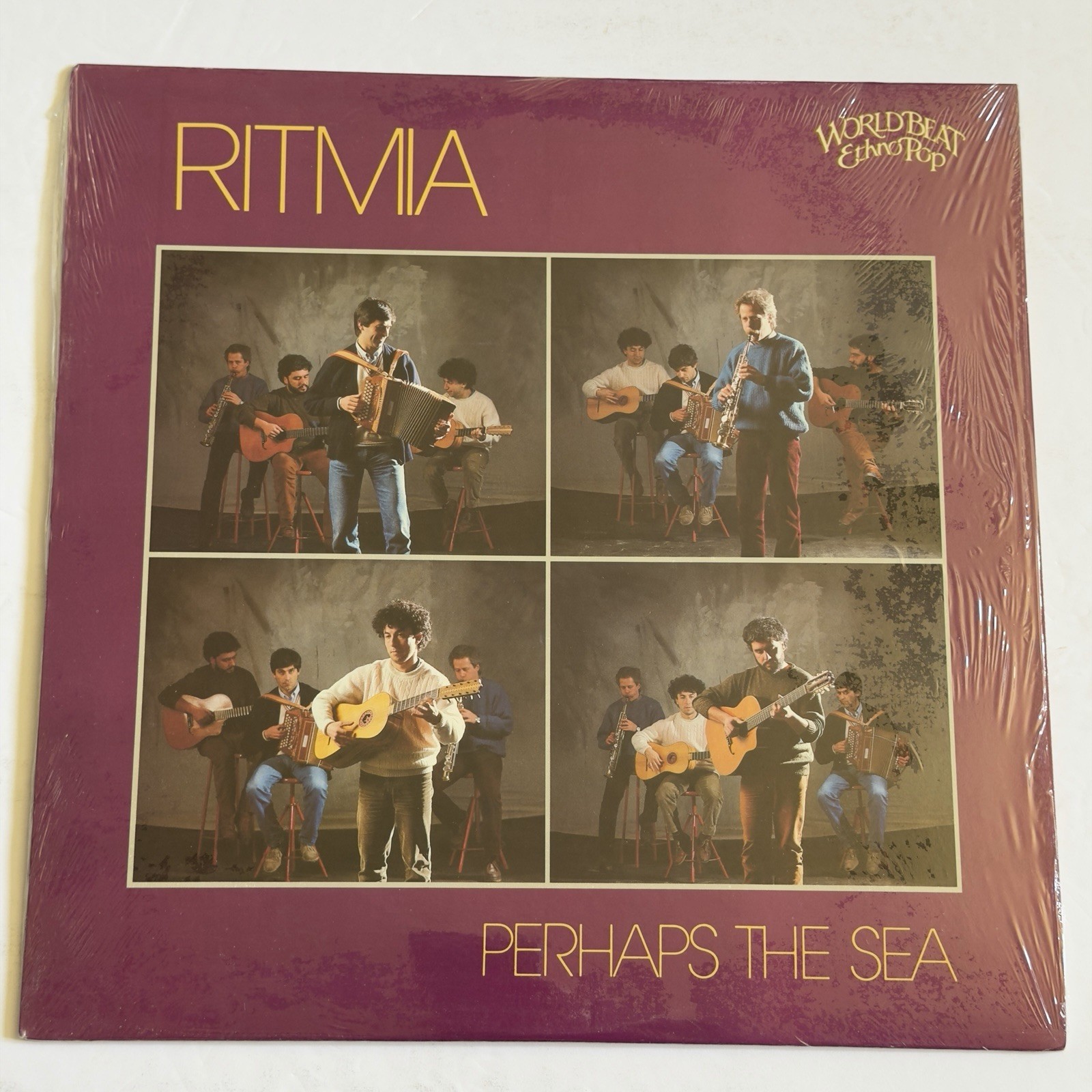Ritmia~Perhaps The Sea~With Insert~1990 Folk~NM Vinyl~Shanachie Records