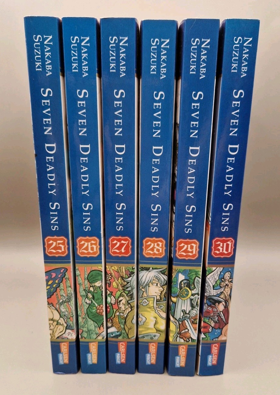 Seven Deadly Sins Band 25-30 - Manga - Carlsen - Anime - Set - Ottimo ⚡️