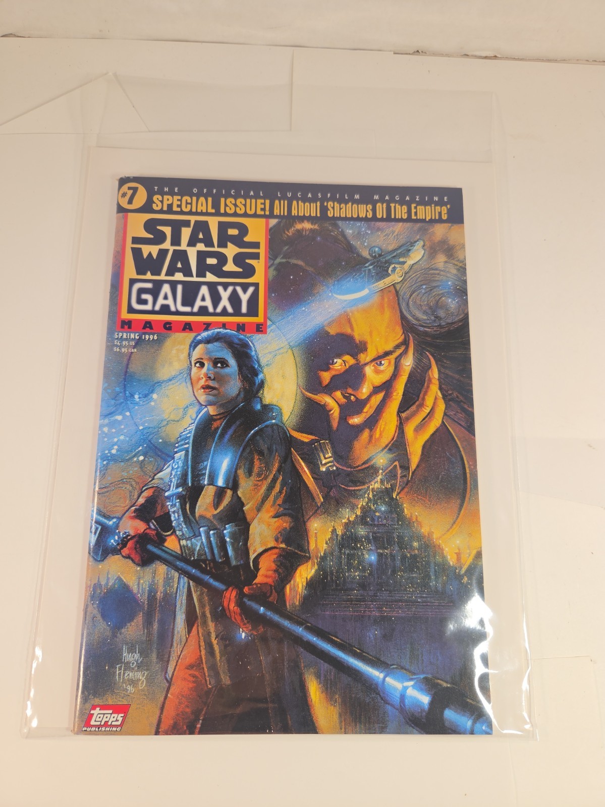 Star Wars Galaxy Magazine By Topps #7 Spring 1996 Boarded. No Poster Or Cards