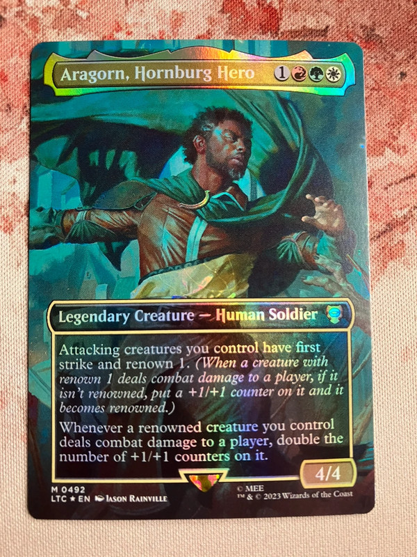 Aragorn, Hornburg Hero FOIL VO