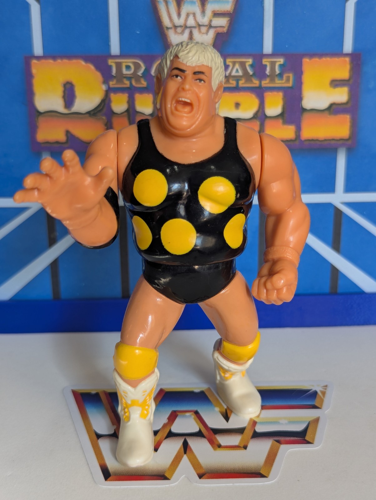 WWF Hasbro Dusty Rhodes - WWE Mattel LJN Titan Sports 