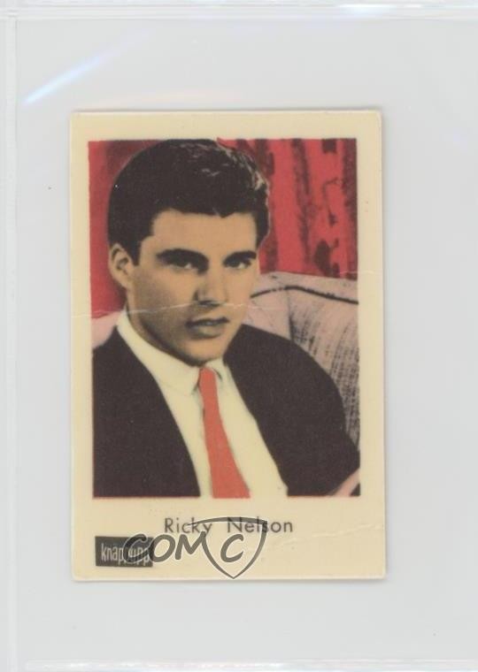 1957 Dutch Gum Unnumbered Studio Series 1 Symbolbilder Ricky Nelson 1fj6