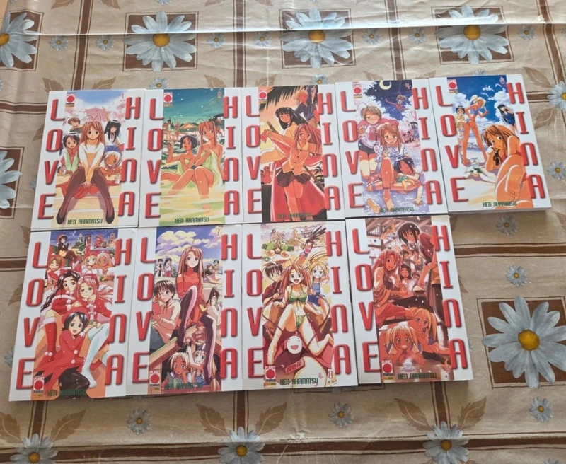 manga Love Hina n. Dal 1 al 9 fumetto