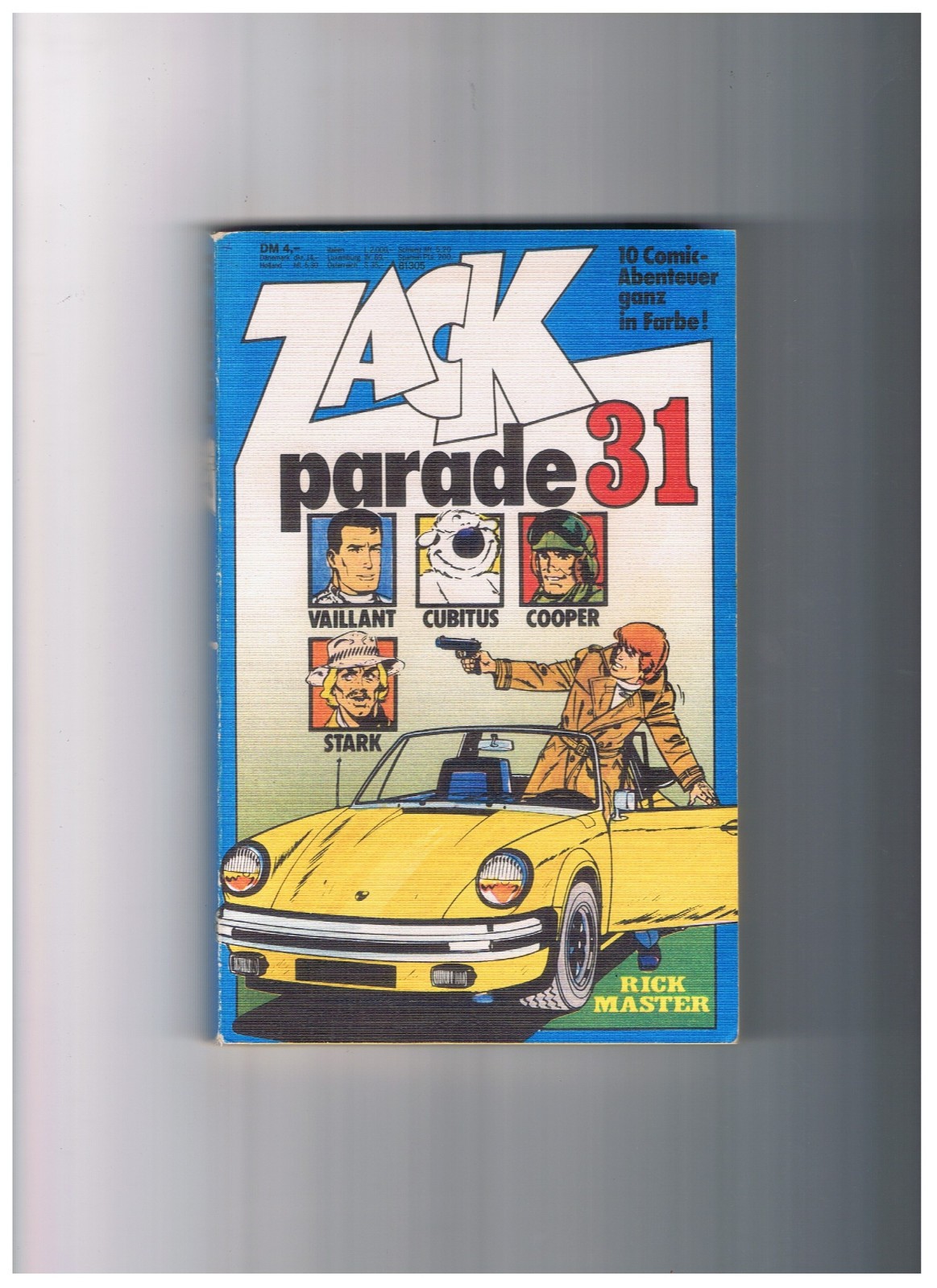 ZACK Parade # 31 - libro tascabile a fumetti - da ottimo a buono