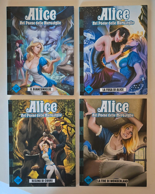 Fumetto Alice nel paese delle meraviglie