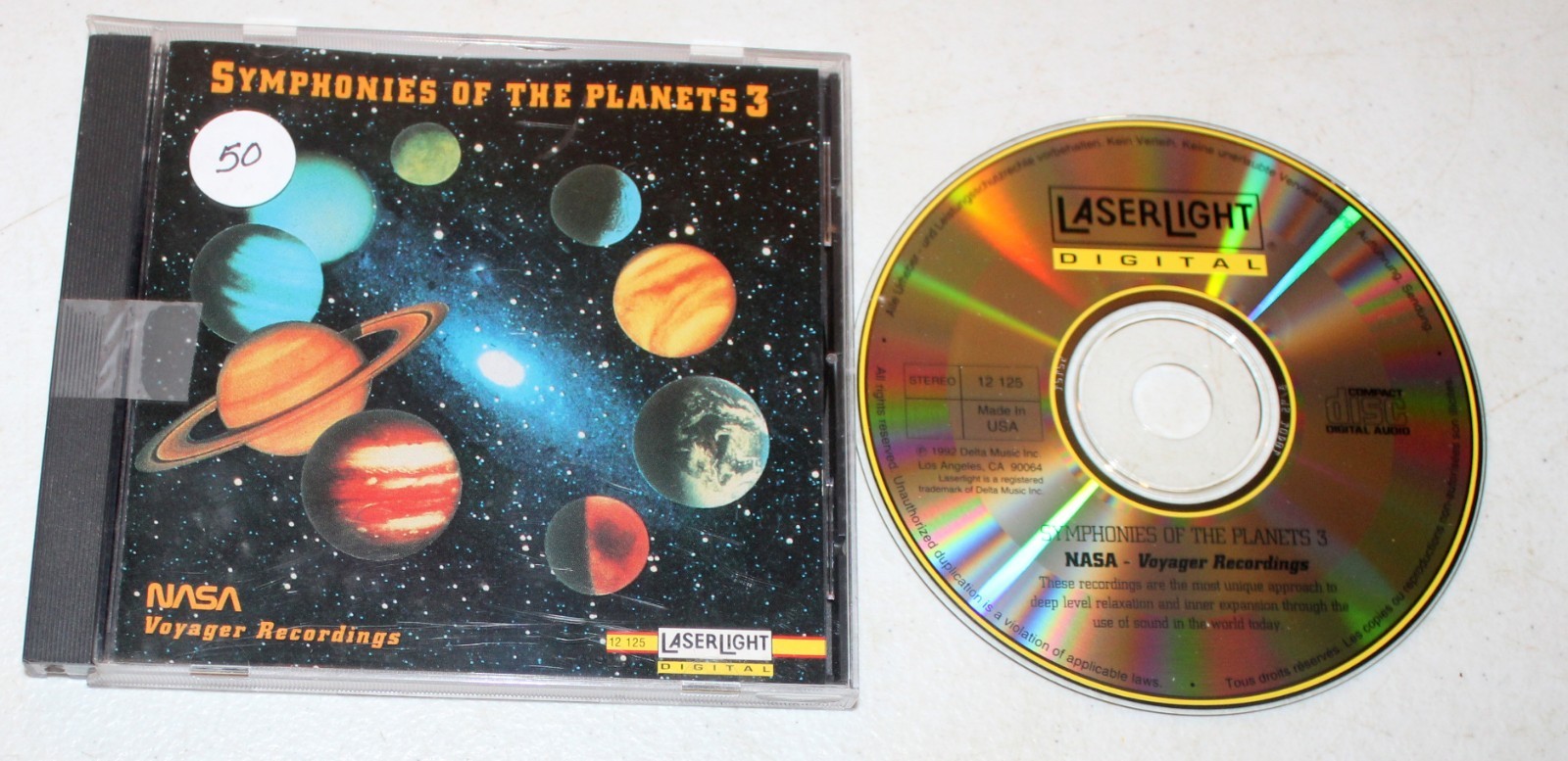 Symphonies of the Planets, Vol. 3 by Various Artists (CD, Oct-1992, Laserlight)