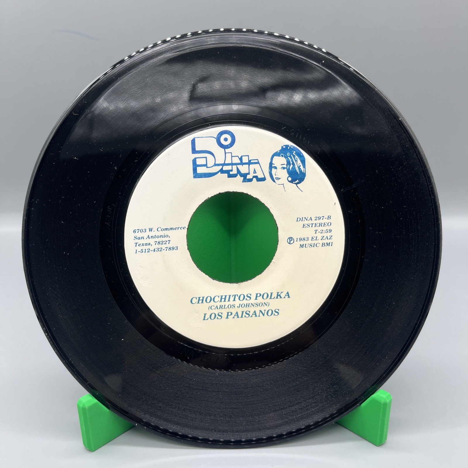 Los Paisanos - Till The End Of Time / Chochitos Polka 45 Dina 297