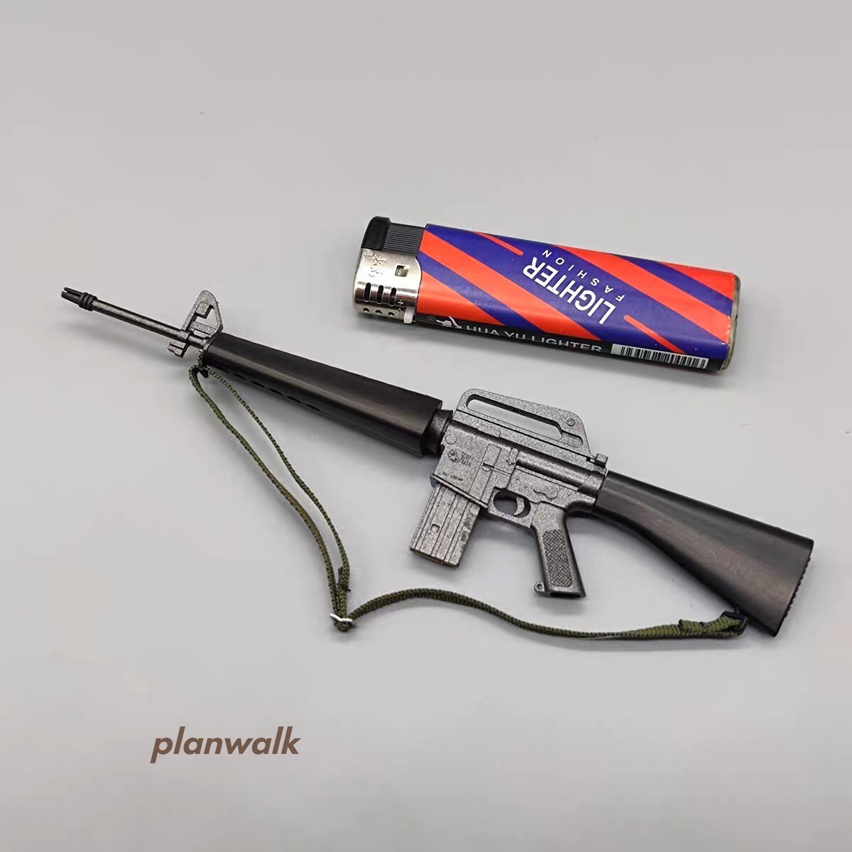 1Set Unico Plastica M16 Pistola Arma Soldato Modello per Modellino 12" Corpo 1/6