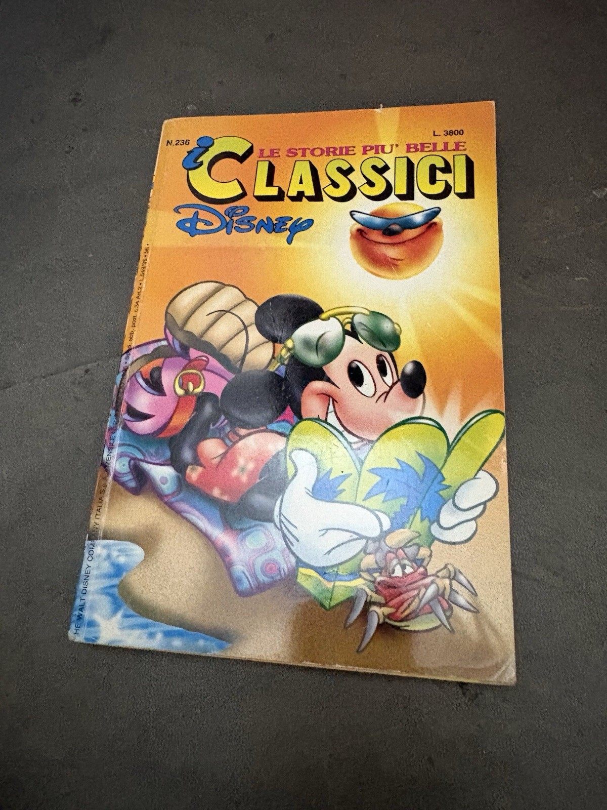 Disney I Classici Disney n.236 (1991) Zio Paperone modulo plumbeostalllico