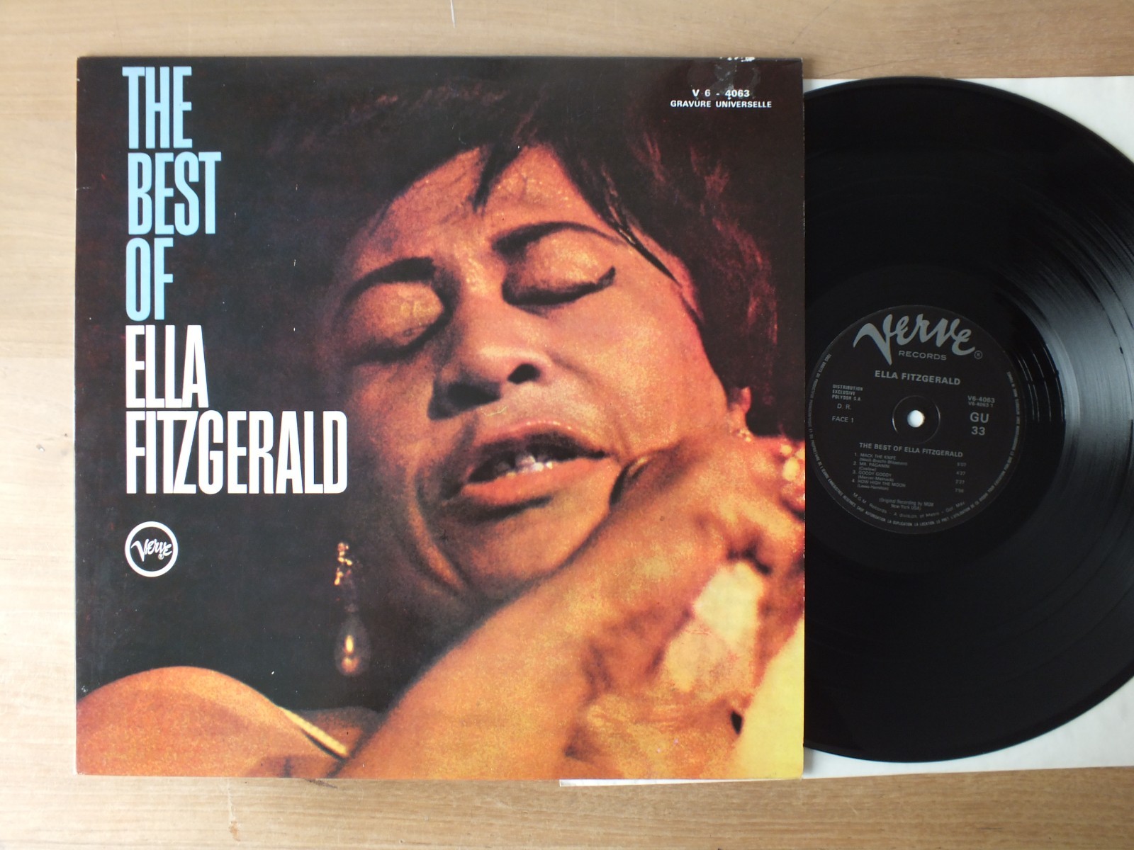 Ella Fitzgerald / The Best Of Ella Fitzgerald    LP   Vinyl  mint-