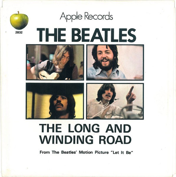 The Beatles - The Long And Winding Road (7", Single, Jac) 1970 (VG+|VG+)
