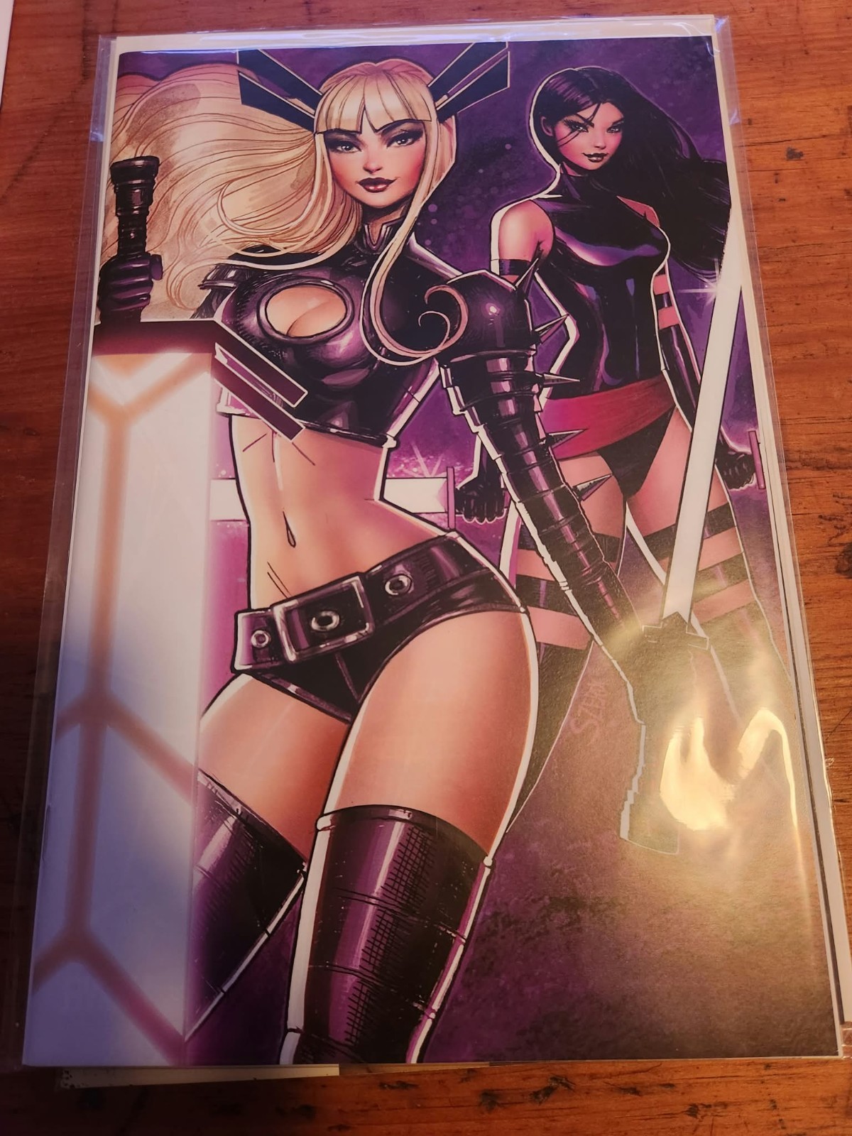 X-Men 1 (2024); variante vergine Nathan Szerdy; Psylocke e Magik
