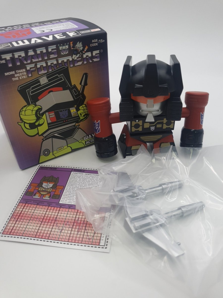 RUMBLE I soggetti fedeli - Transformers serie 3 HASBRO