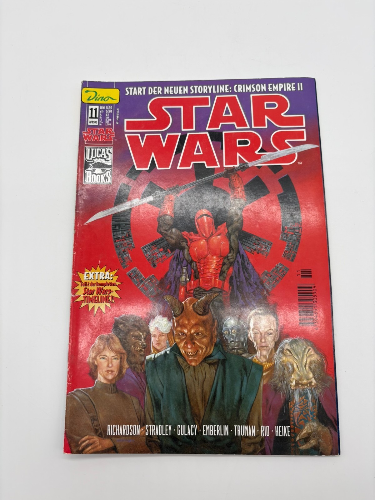 Star Wars Crimson Empire II n.11 - Poster - Dino Editore 2000 - Fumetto