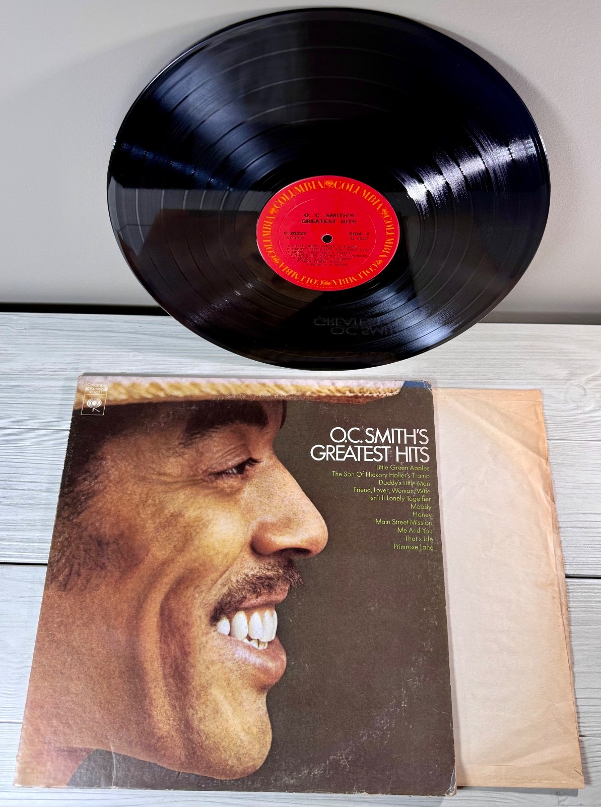 O. C. Smith – O. C. Smith's Greatest Hits 1970 Vinyl LP Columbia C30227
