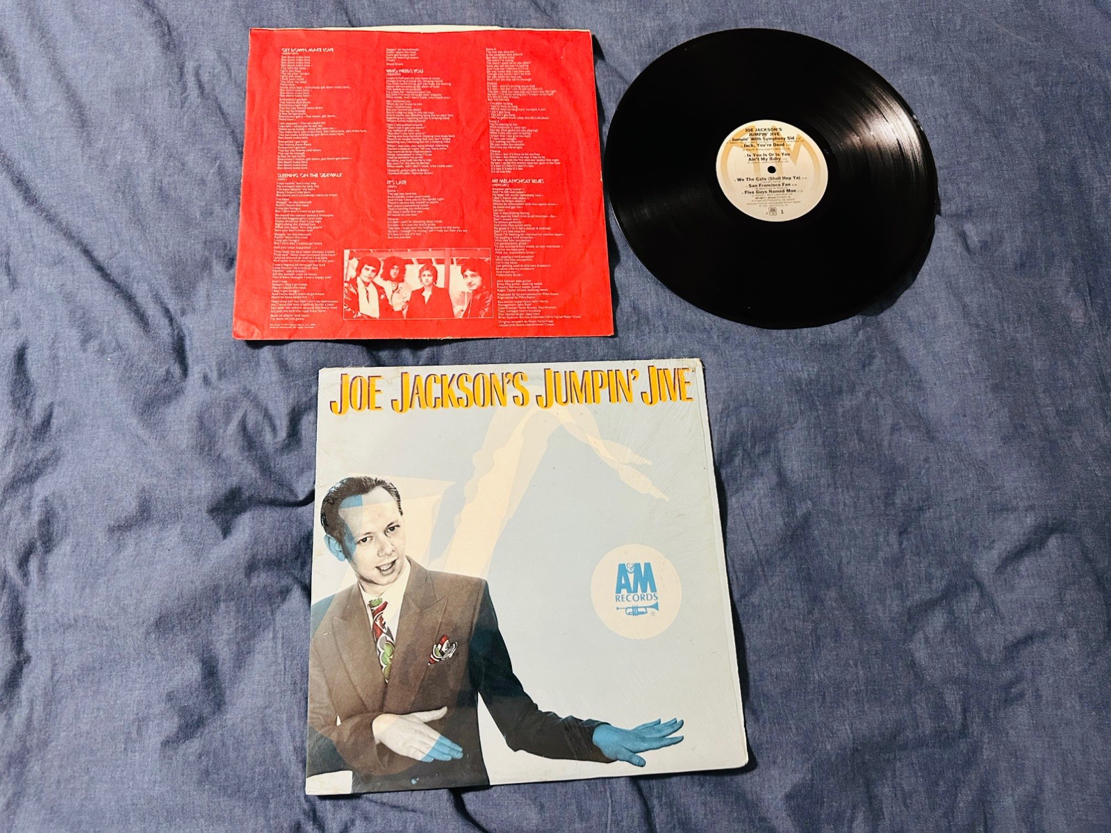 JOE JACKSON - Jumpin' Jive (1981 Promo) - 12" Vinyl Record LP - VG+