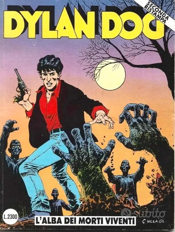 Dylan dog n.1 l'alba del mort viventi  seconda ris