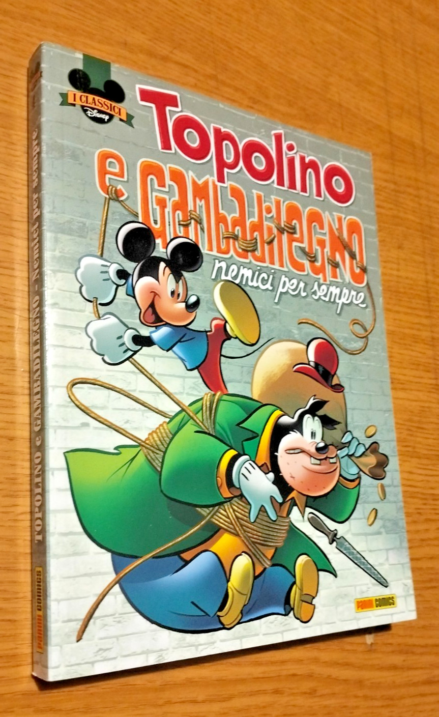 I CLASSICI WALT DISNEY # 4-2019-TOPOLINO E GAMBADILEGNO-NEMICI PER SEMPRE-PANINI