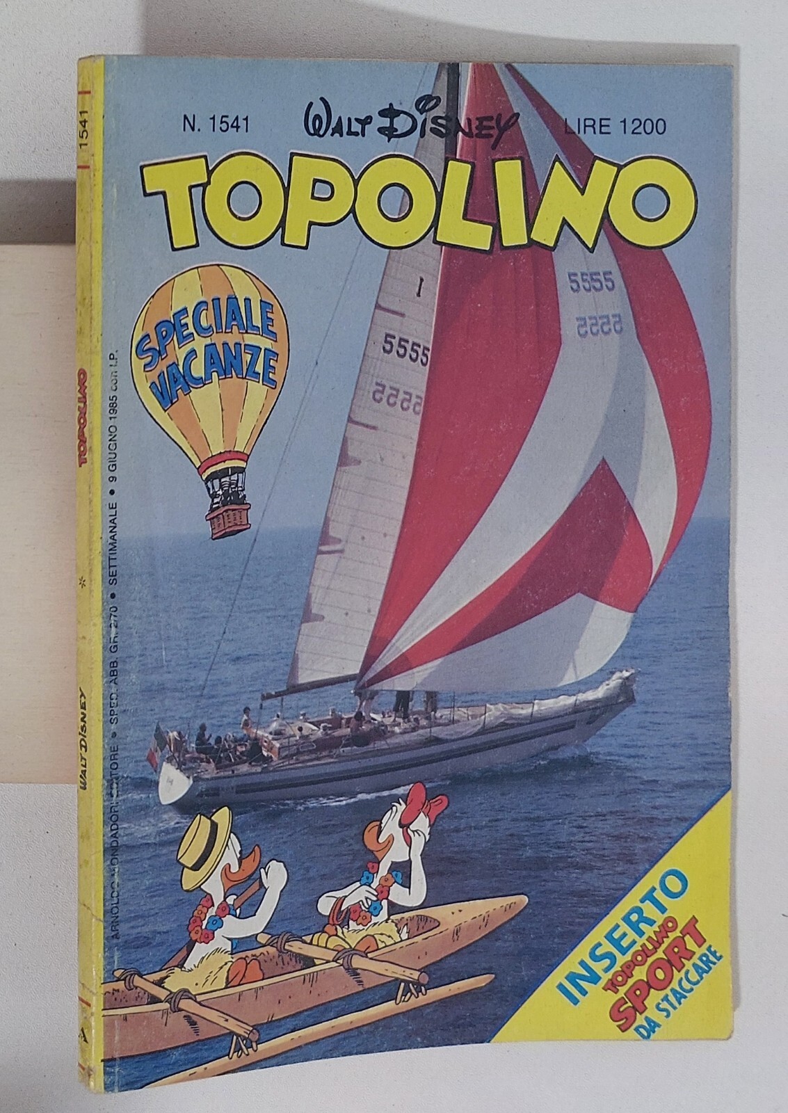 65113 TOPOLINO libretto n. 1451 - Mondadori 1985