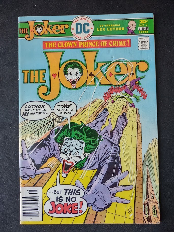 The Joker #7 (DC Comics maggio-giugno 1976) con Lex Luthor