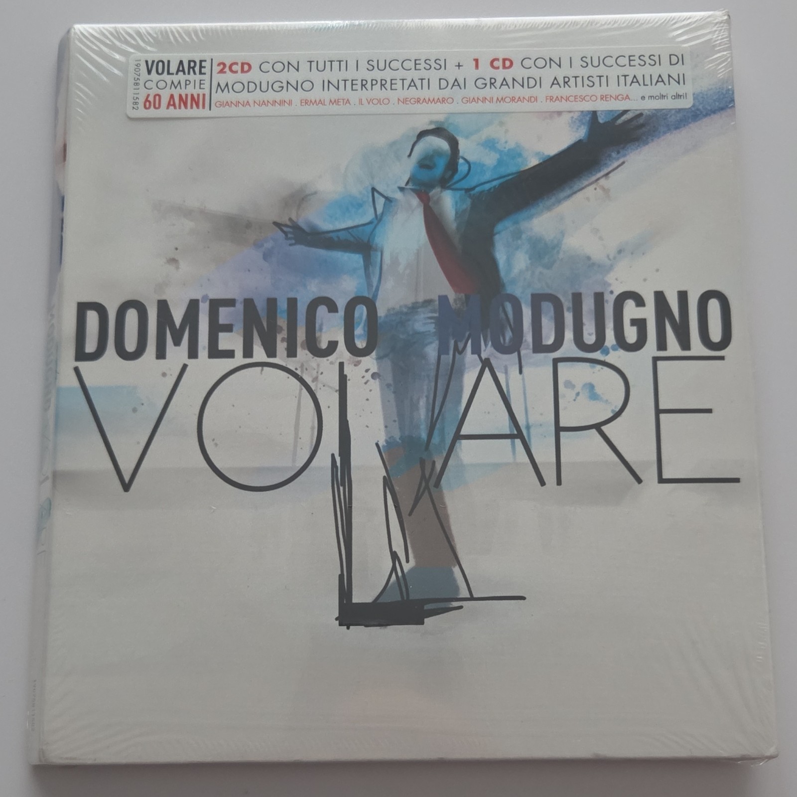 Domenico Modugno - Volare 3 CD Compilation Edizione 60 anni Sony Music SIGILLATO