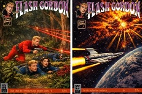 FLASH GORDON - 56./57. VARIANTE AVVENTURA (ECR EDITORE) PREORDINE 30.11.26 ECR-VERL