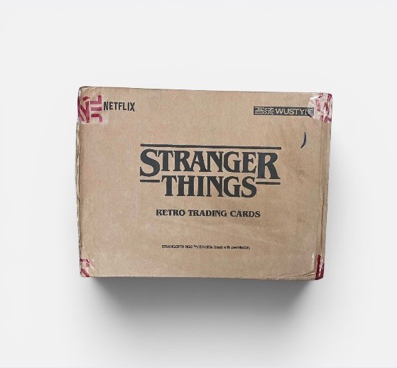 WUSTYLE 2026 Netflix Stranger Things Retro Trading Cards Sealed Case 12 Boxes 