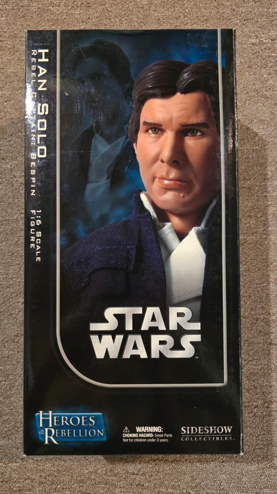 HAN SOLO Heroes Rebellion 12" STAR WARS SIDEHOW esclusivo Mynock scala 1/6