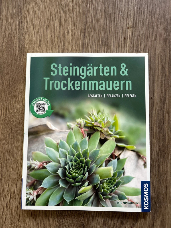 Buch für Steingärten/ Trockenmauern NEU