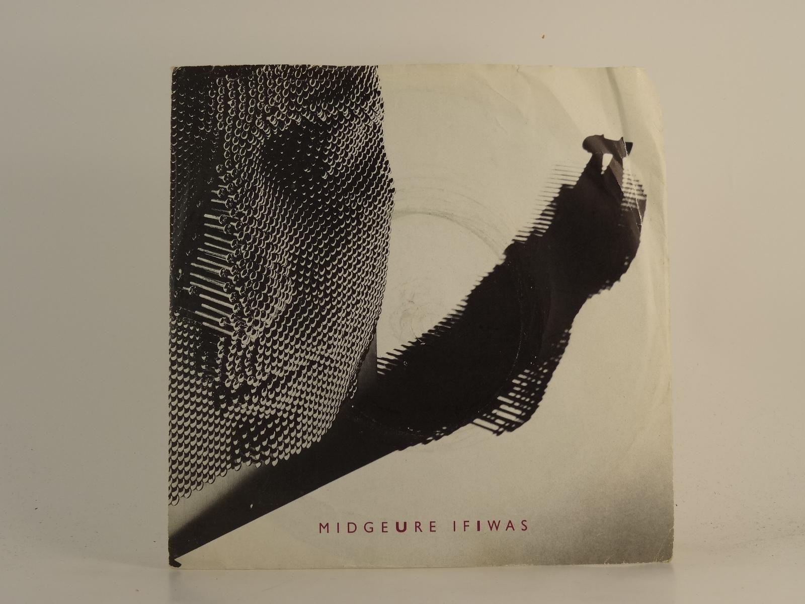 MIDGE URE IF I WAS (79) 2 Track 7" Single including Picture Sleeve CHRYSALIS REC