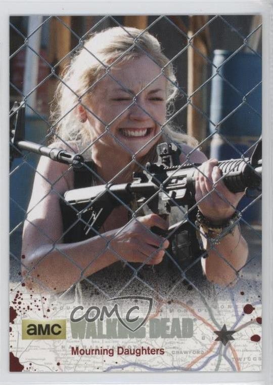 2016 The Walking Dead Stagione 4 Parte 1 Silver Foil 88/99 Maggie Gaines #22 3j2