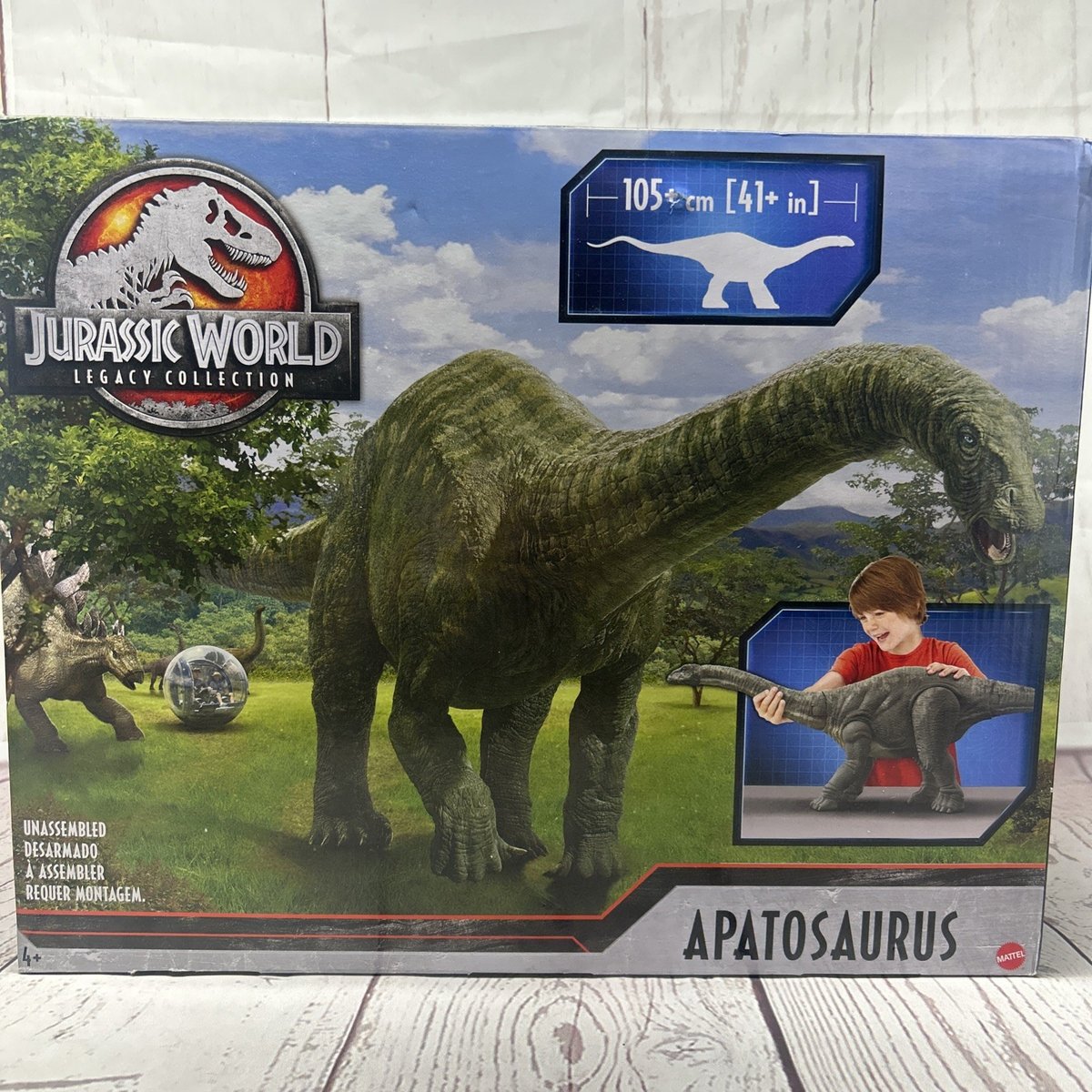 NUOVO SIGILLATO Mattel Jurassic World Legacy Collection Apatosaurus