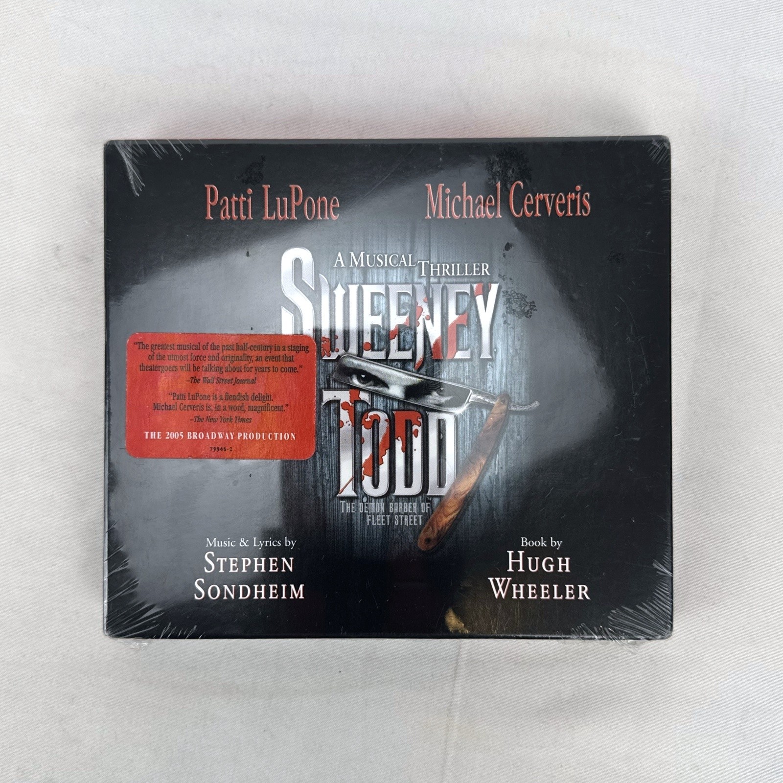 Sweeney Todd 2005 Broadway Revival Cast Recording CD Stephen Sondheim New Sealed