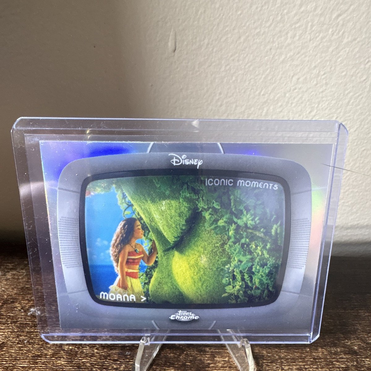 2026 Topps Chrome Disney Momenti Iconici Moana Restauro Cuore di Te Fiti IM-7