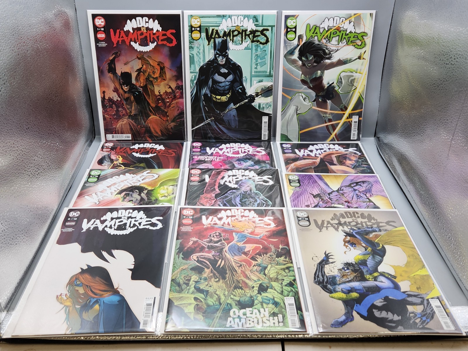 DC Vs Vampires #1-12 Complete Series DC Comics 2021 Free Shipping 