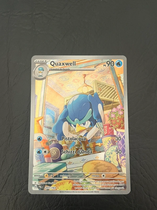 Quaxwell PAL 207/193 ITA near mint espansione evoluzioni a paldea