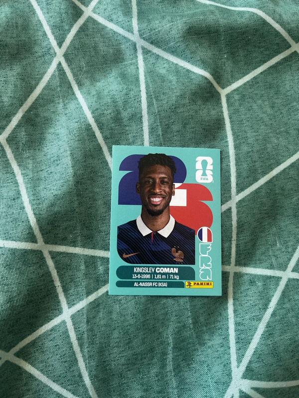 Carte panini Kingsley Coman