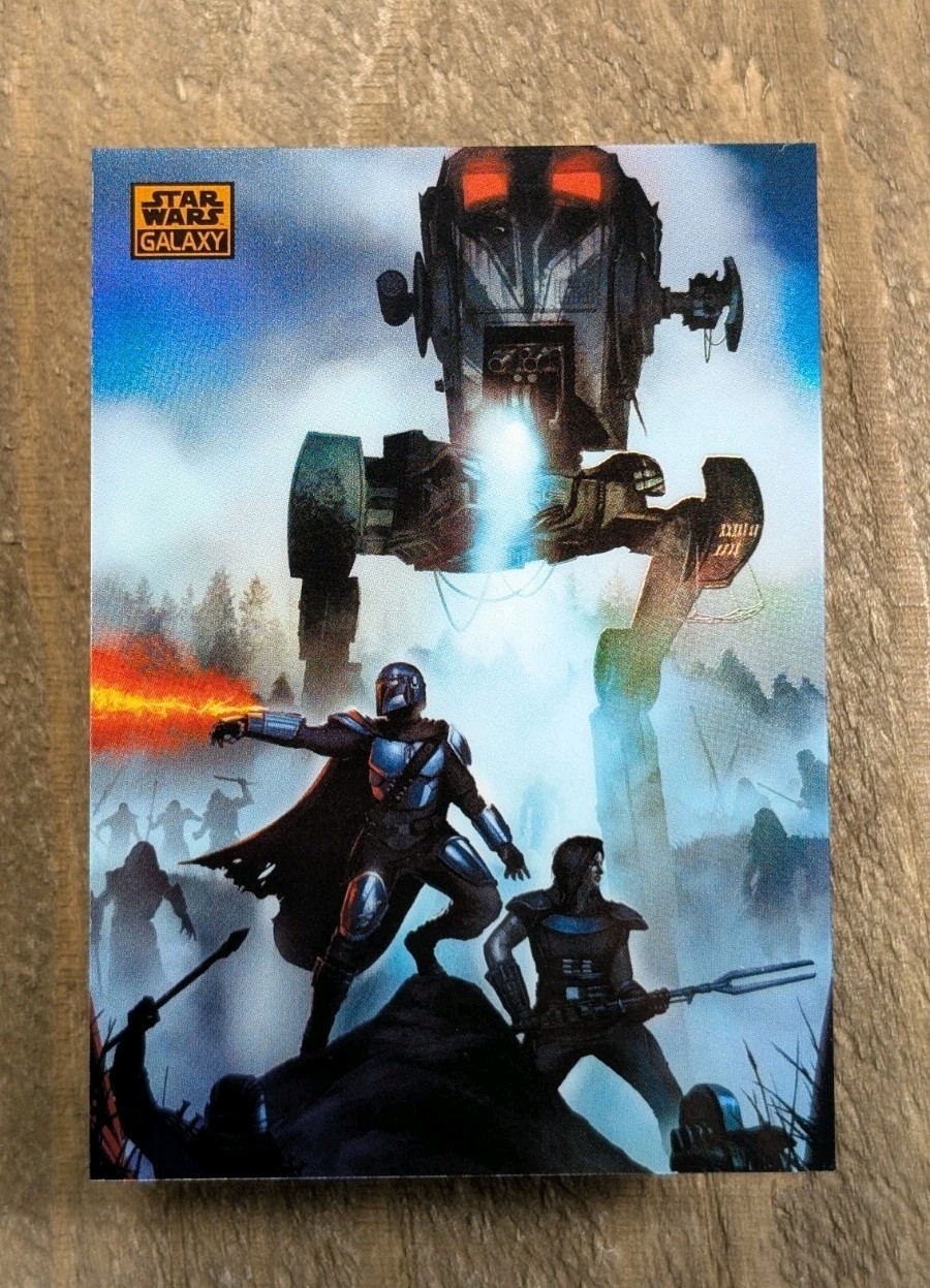 2026 Topps Star Wars Galaxy Raider Ambush #57 arancione 🧡 18/25