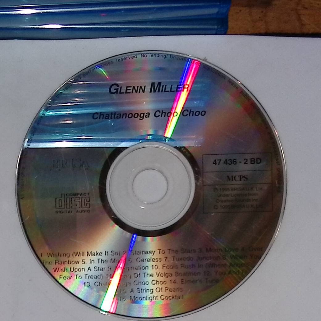 Glenn Miller Chattanooga Choo Choo CD Tested and Works