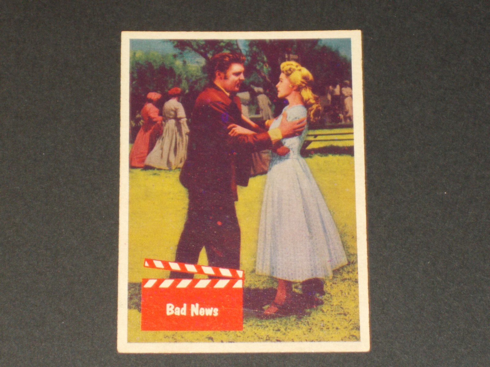 Elvis Presley (R710-1) Topps 1956 #56, SET BRK, CARTOLINA ESTREMAMENTE BELLA!!