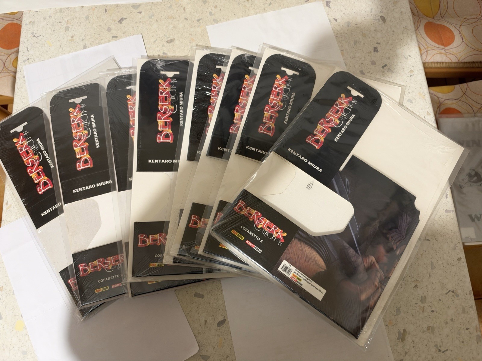 Planet Manga Berserk Collection set completo cofanetti 1-8 nuovi sigillati 
